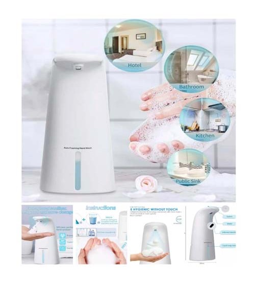 Automatic Soap Dispenser Touchless Handsfree IR Sensor Liquid Hand Wash 400ml